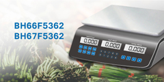 HOLTEK新推出HT69F240 Flash MCU with LED/LCD Driver