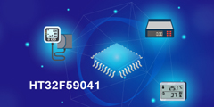 HOLTEK新推出HT69F240 Flash MCU with LED/LCD Driver