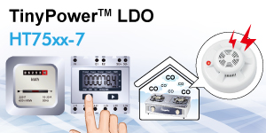 Holtek推出HT68F20-1、HT66F20-1 Enhanced Flash MCU
